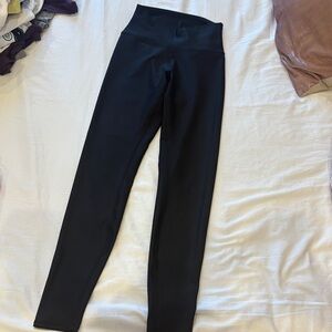 Alo Full Length Air Lift High-Waisted Black Leggings